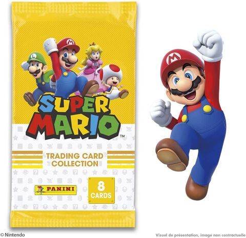 Carte Panini -  Super Mario - Tc Boite Métal 8 Pochettes   3 Cartes El